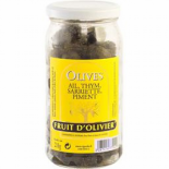 olives noires ail piment de NYONS (EPICERIE FINE BERNARD LEBRUN)