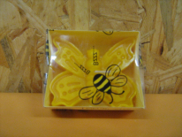 bougie papillon 100% cire d'abeille. (LA MIELLERIE DE NATHALIE)