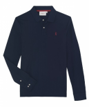 Polo homme marine foncé/rouge VICOMTE ARTHUR (BOUTIQUE MAJOS)