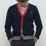 Cardigan en coton et cachemire SERGE BLANCO (BOUTIQUE MAJOS)