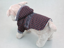 Manteau rouge/noir pour chien Chadog Diffusion (AU PALACE DU CHIEN)