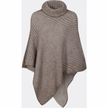 Poncho VERONE beige et écru MADO (CAPRICE)