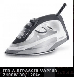 PV 2005  = Fer à repasser  SOLAC - Vapeur  120 gr  - auto nettoyant (SIRAM électroménager)
